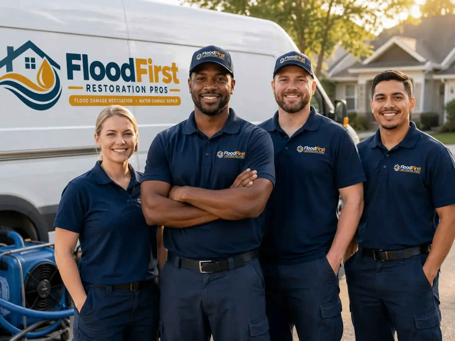 Flood Damage Restoration company in Batesland, SD